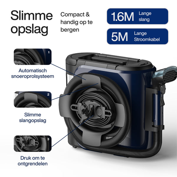PowerClean Pro Stoom & Heet water Vlekkenreiniger